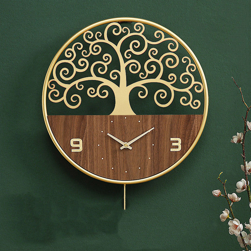 Tree of life Living Room clock vintage style