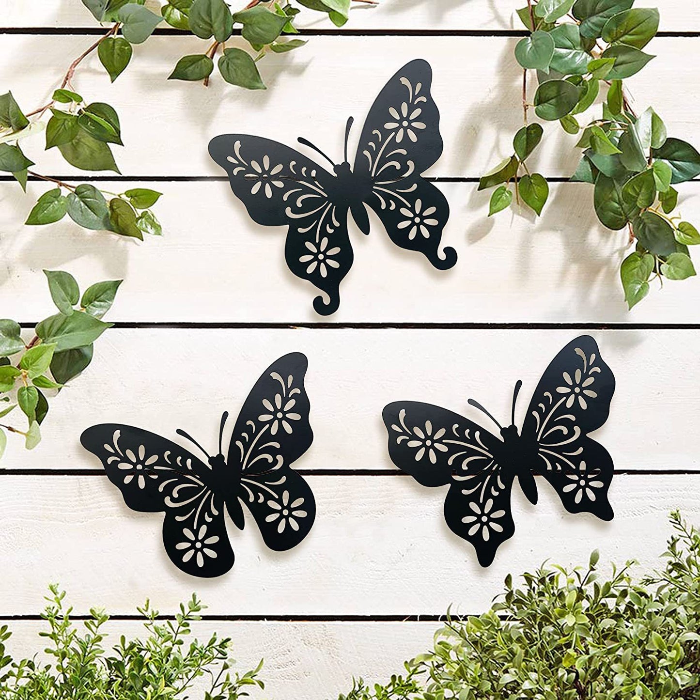 Metal Butterfly Wall Art Decoration