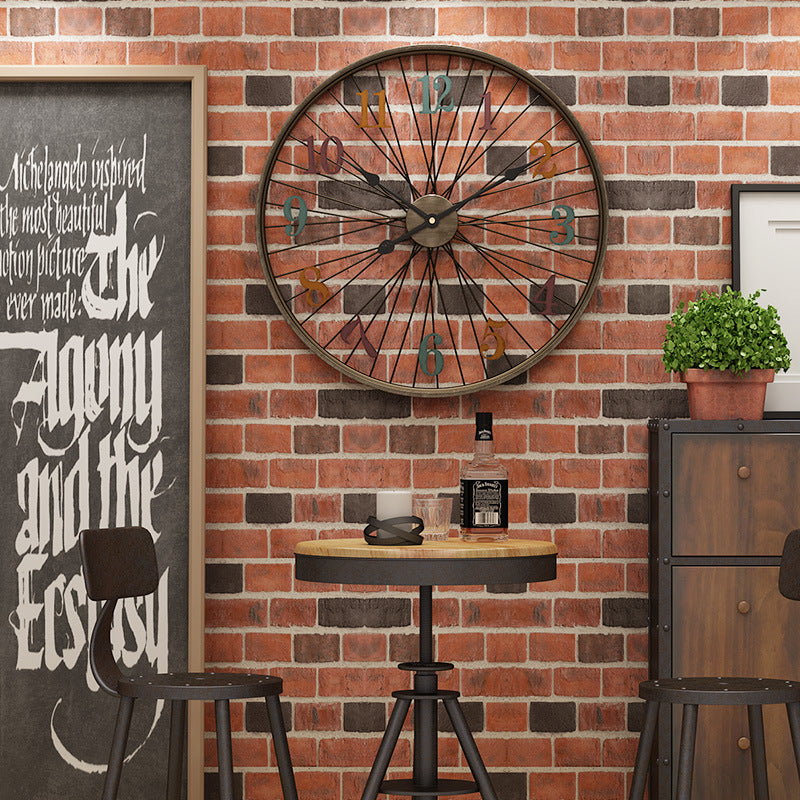 Large Metal retro style clock