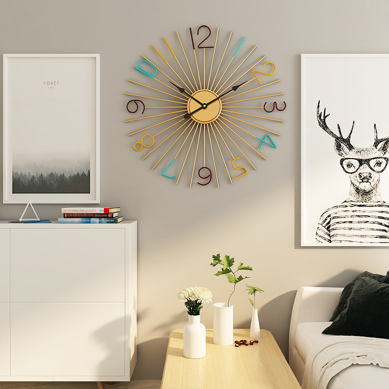 Wall Clock modern Creative Living Room