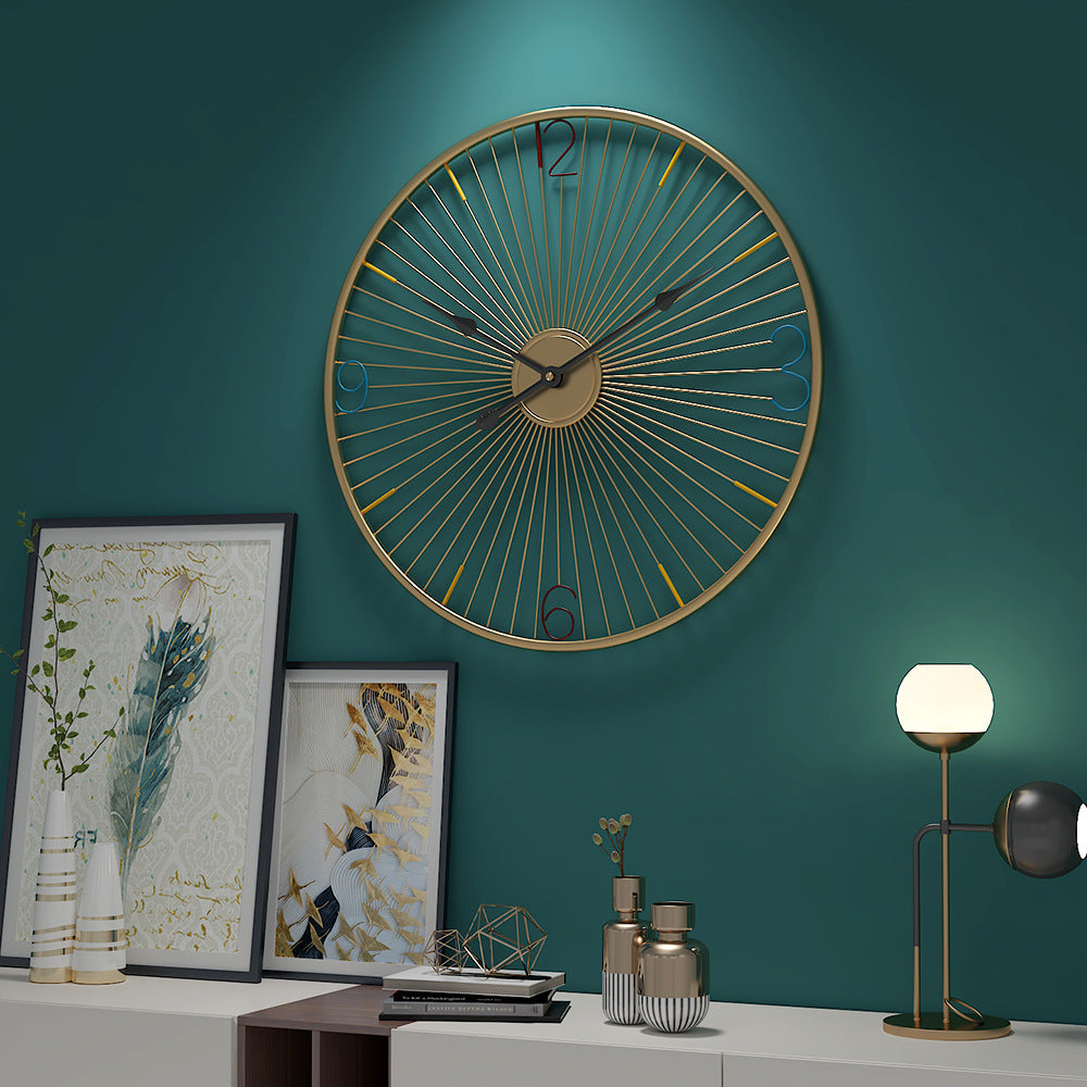 Retro large Wall Clock Living Room