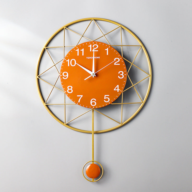 Nordic Wall Clock , metal wall decor