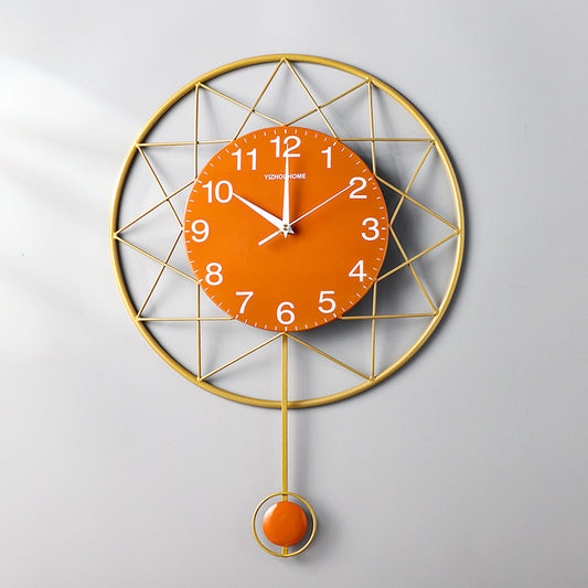 Nordic Wall Clock , metal wall decor