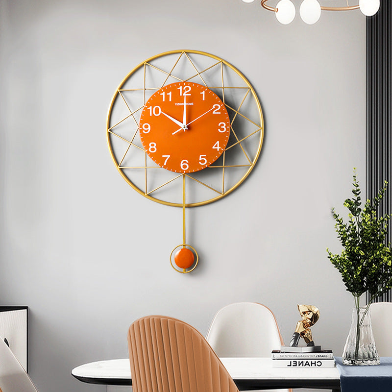 Nordic Wall Clock , metal wall decor