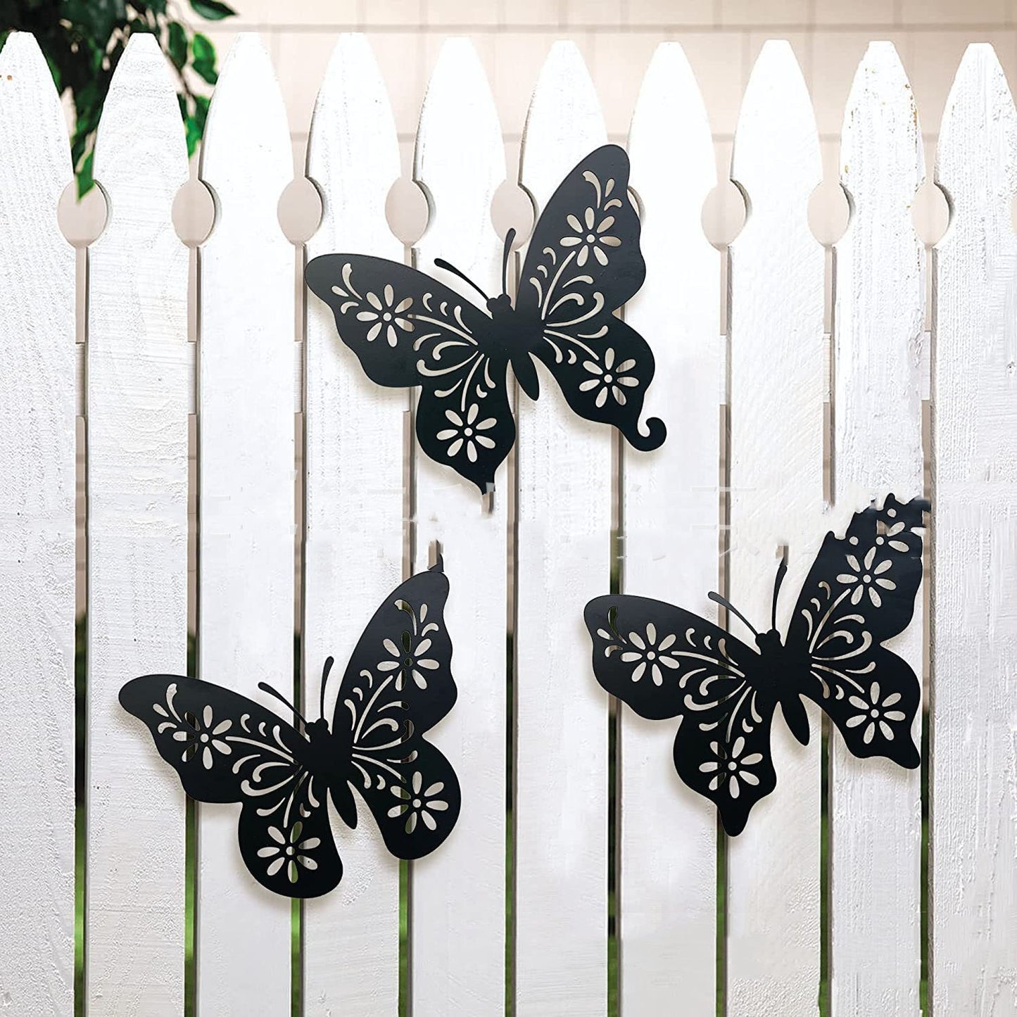 Metal Butterfly Wall Art Decoration