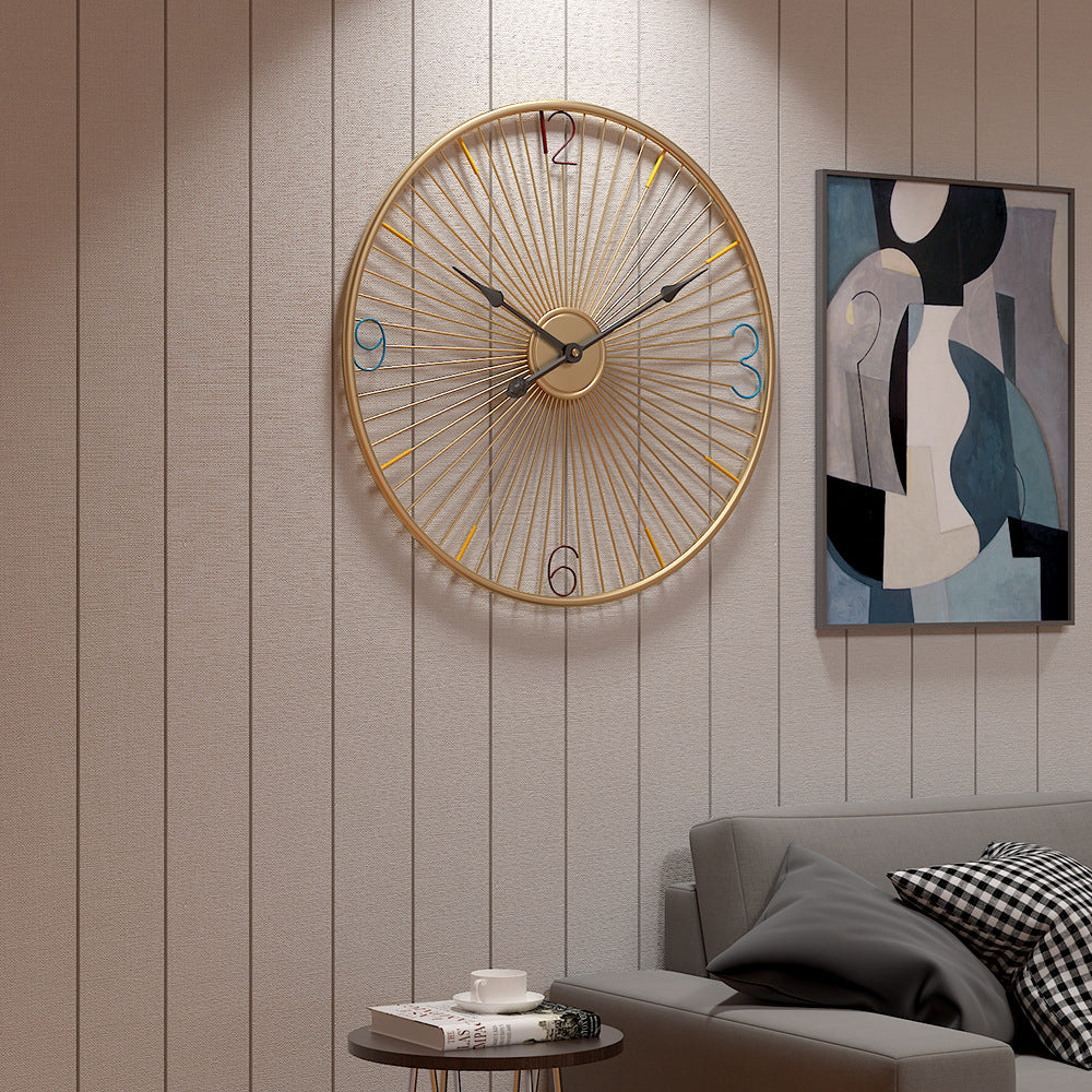 Retro large Wall Clock Living Room